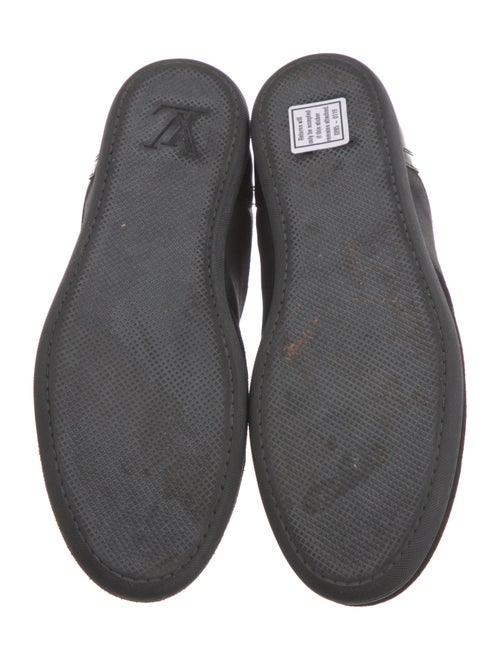 Louis Vuitton Monogram Pattern Suede Sneakers