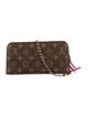 Louis Vuitton LV Monogram Coated Canvas Clemence Wallet