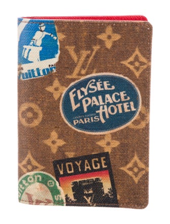 Louis Vuitton Monogram Flight Mode Passport Cover