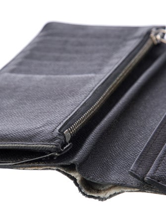 Louis Vuitton 2012 Damier Graphite Pattern Brazza Wallet