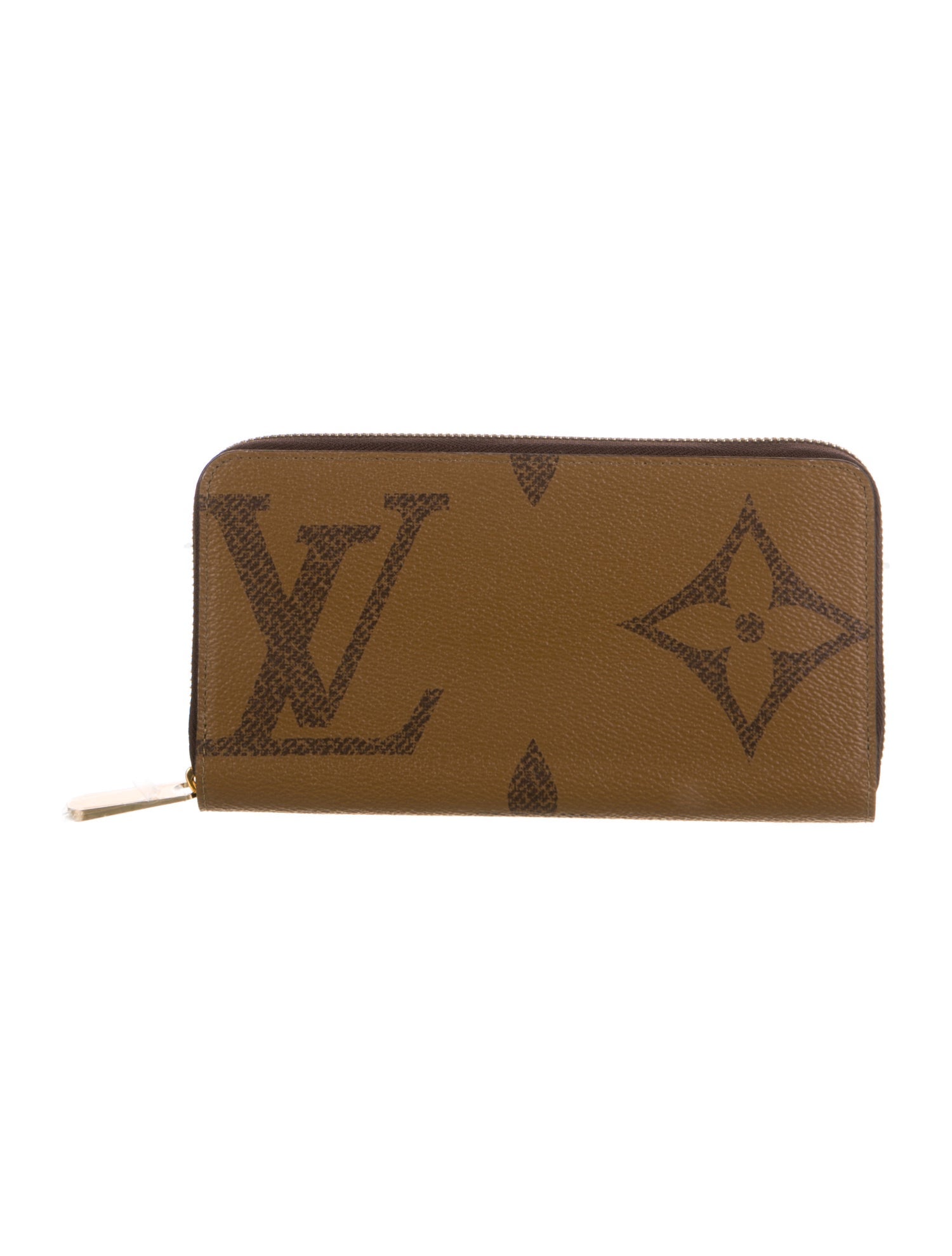 Louis Vuitton Monogram Giant Pattern Coated Canvas Zippy Wallet w/ Tags