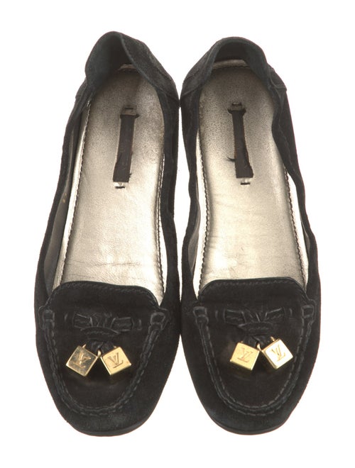 Louis Vuitton Suede Loafers