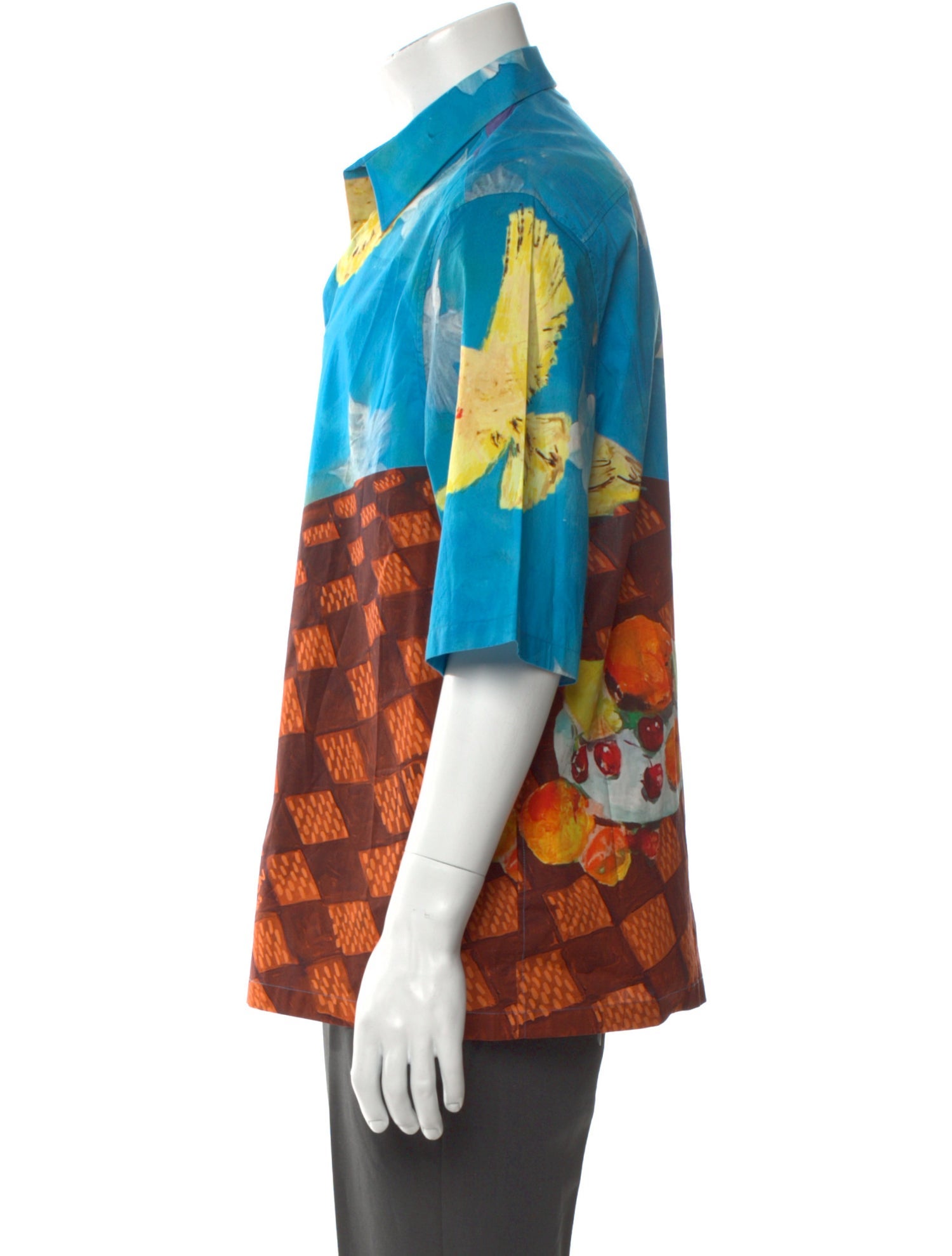 Louis Vuitton 2023 Damier Ebene Pattern Shirt w/ Tags w/Tags