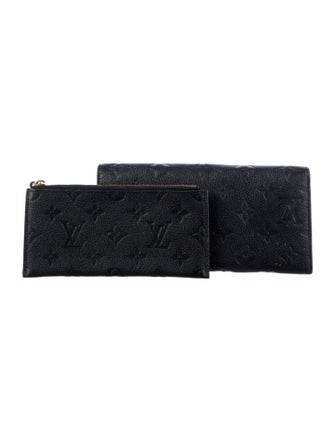 Louis Vuitton LV Monogram Empreinte Leather Wallet