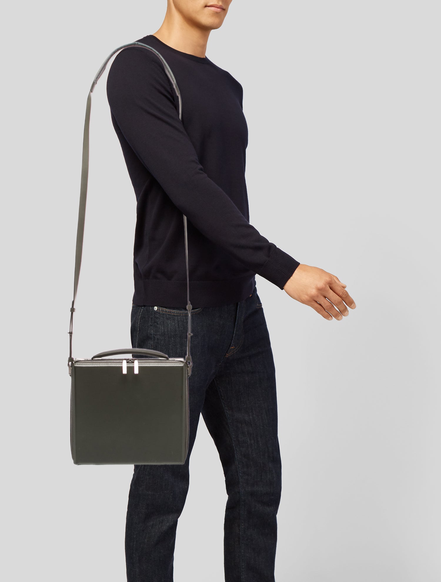 Louis Vuitton Leather Crossbody Bag