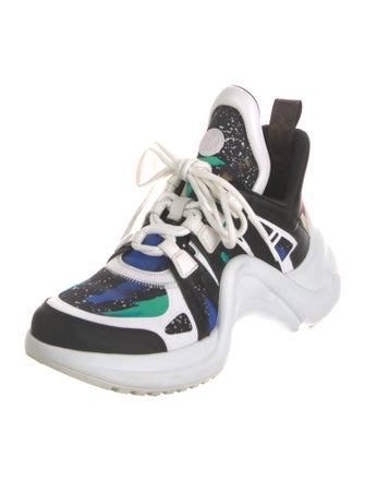 Louis Vuitton LV Monogram Leather Chunky Sneakers