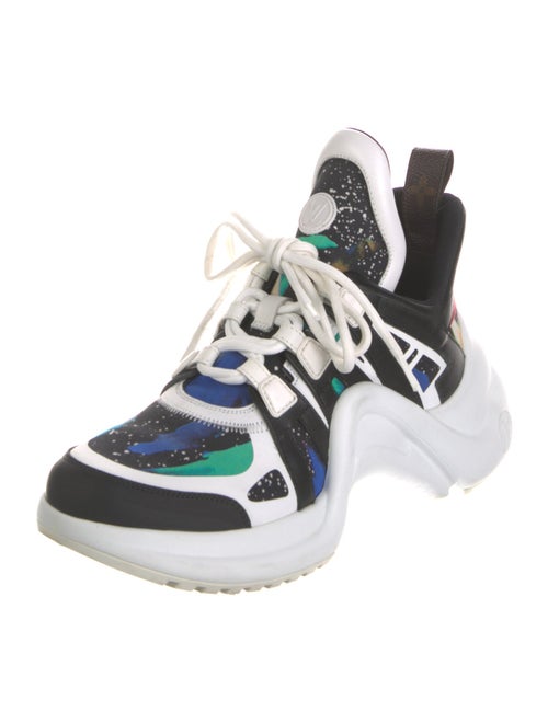 Louis Vuitton LV Monogram Leather Chunky Sneakers