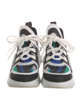 Louis Vuitton LV Monogram Leather Chunky Sneakers