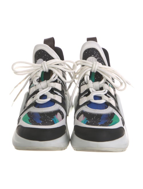 Louis Vuitton LV Monogram Leather Chunky Sneakers