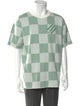 Louis Vuitton 2024 Damier Azur Pattern Pullover