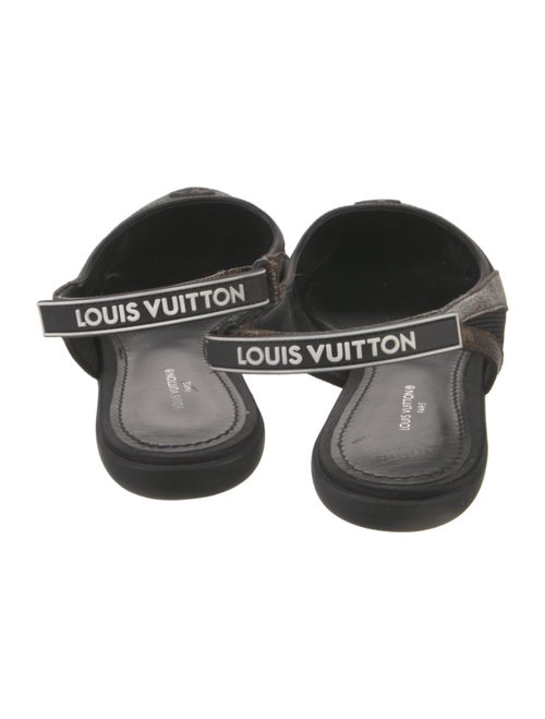 Louis Vuitton LV Monogram Slingback Flats