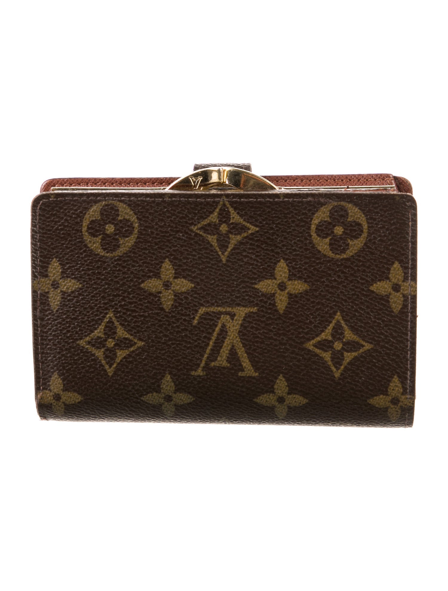 Louis Vuitton LV Monogram Coated Canvas French Purse