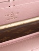 Louis Vuitton LV Monogram Coated Canvas Clemence Wallet