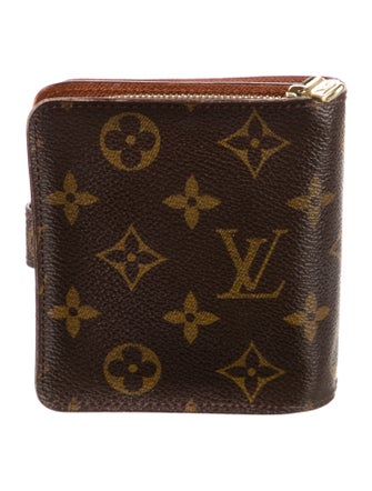 Louis Vuitton LV Monogram Coated Canvas Compact Wallet