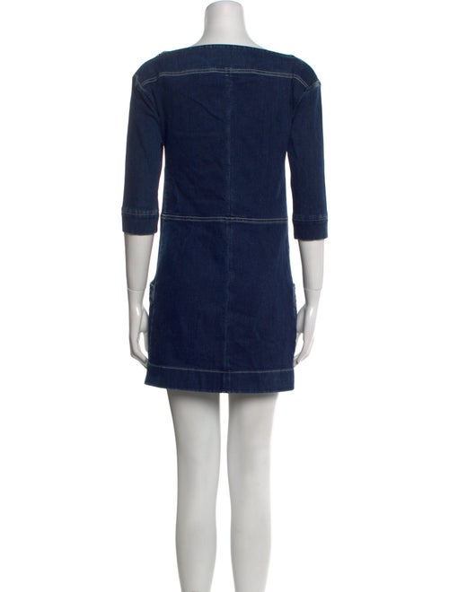 Louis Vuitton Denim Mini Dress