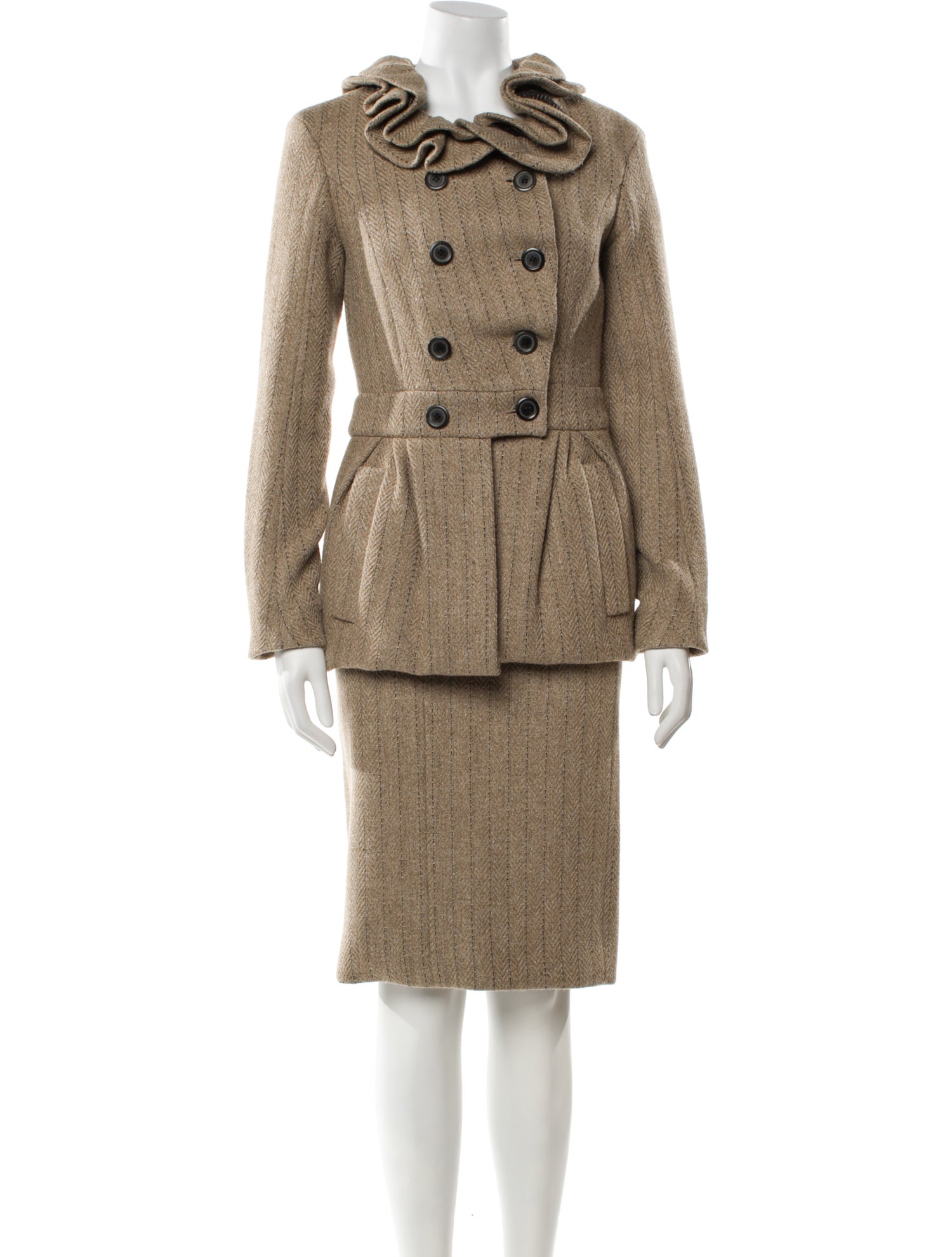 Louis Vuitton Vintage 2006 Skirt Set