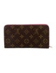 Louis Vuitton LV Monogram Coated Canvas Zippy Compact Wallet