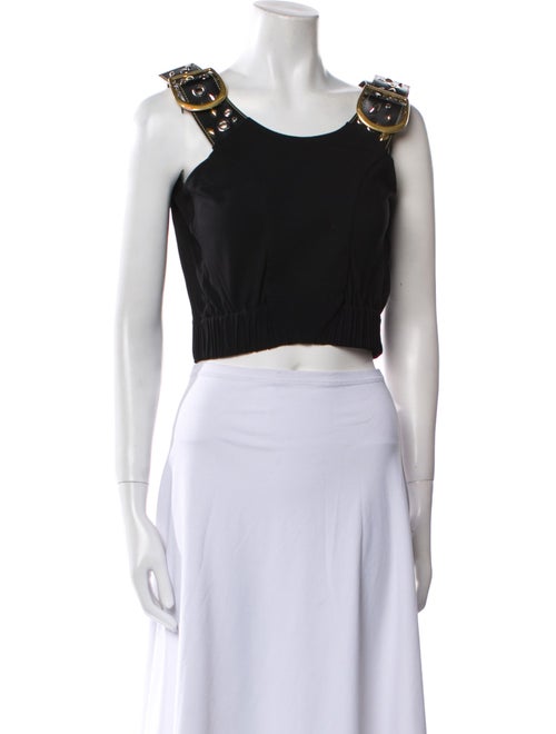 Louis Vuitton 2016 Scoop Neck Crop Top