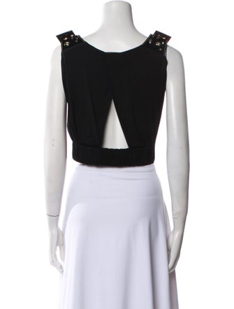 Louis Vuitton 2016 Scoop Neck Crop Top