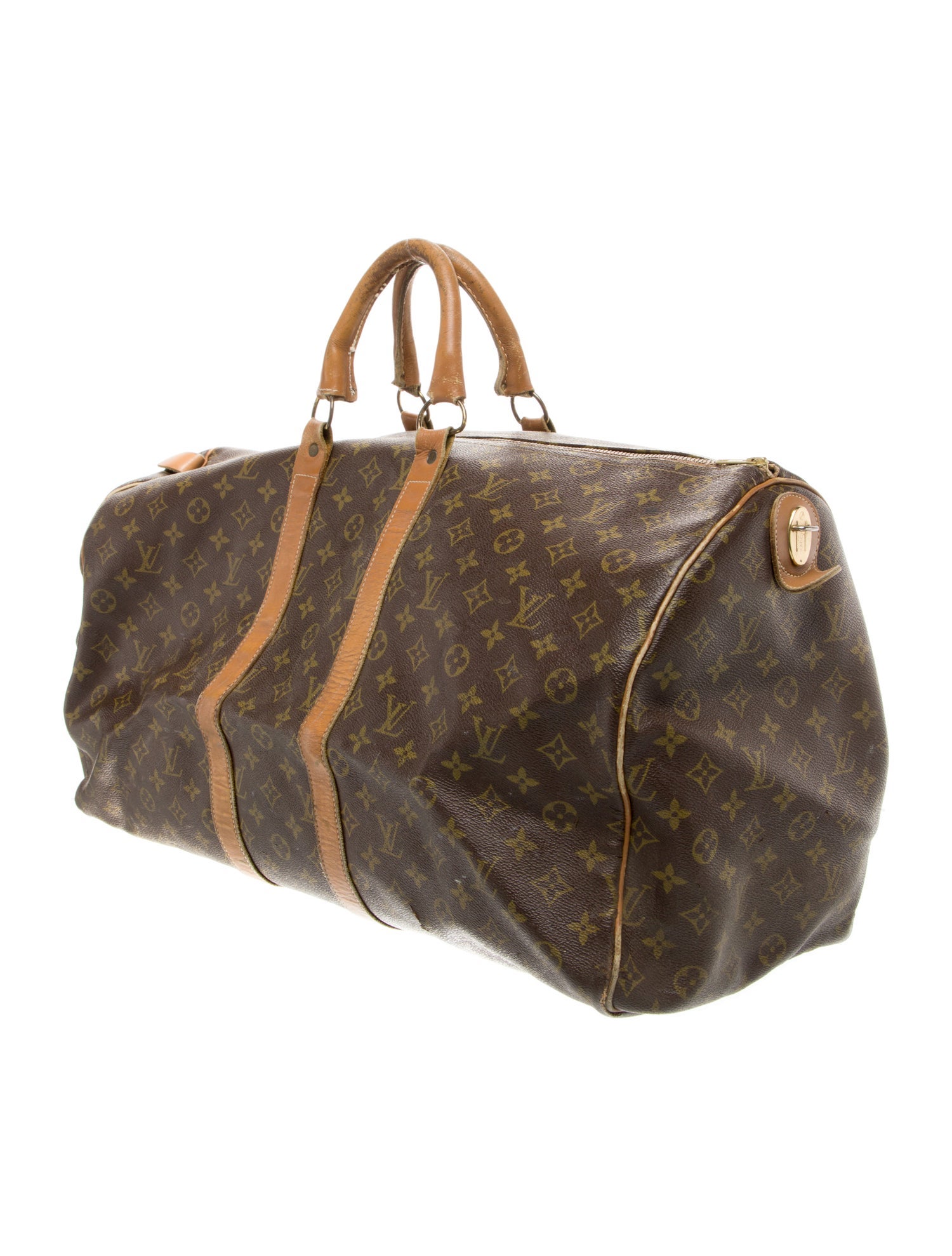 Louis Vuitton LV Monogram Keepall 55 Vintage