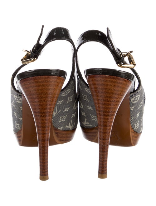 Louis Vuitton LV Monogram Canvas Slingback Sandals