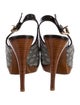 Louis Vuitton LV Monogram Canvas Slingback Sandals