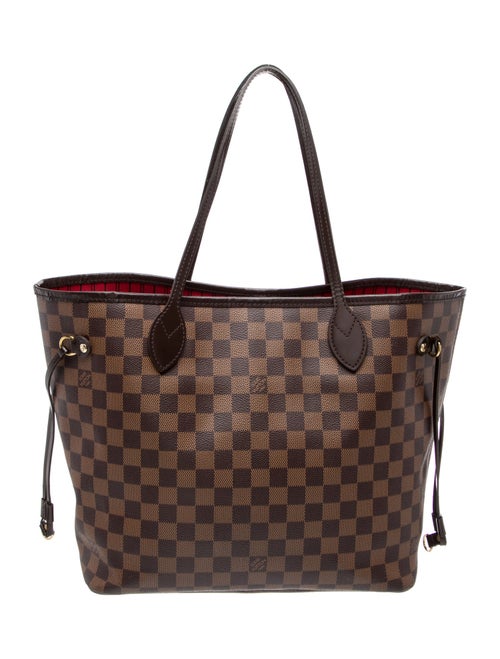 Louis Vuitton Damier Ebene Neverfull w/Pouch MM