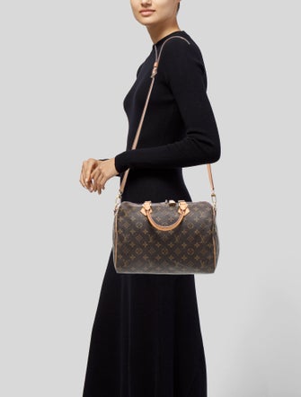 Louis Vuitton LV Monogram Speedy Bandouliere 30