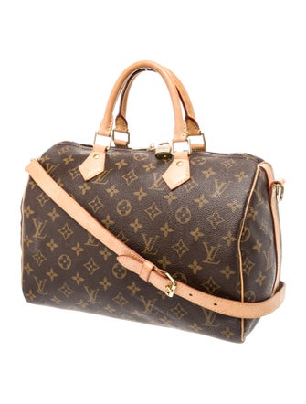 Louis Vuitton LV Monogram Speedy Bandouliere 30
