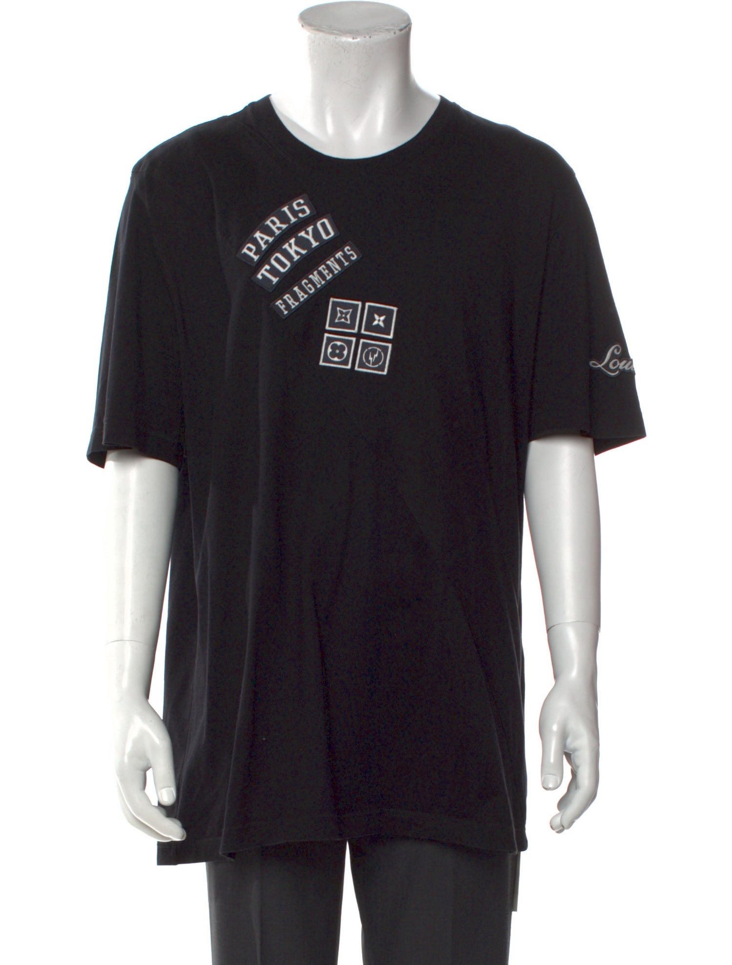 Louis Vuitton x Fragment 2017 Logo T-Shirt