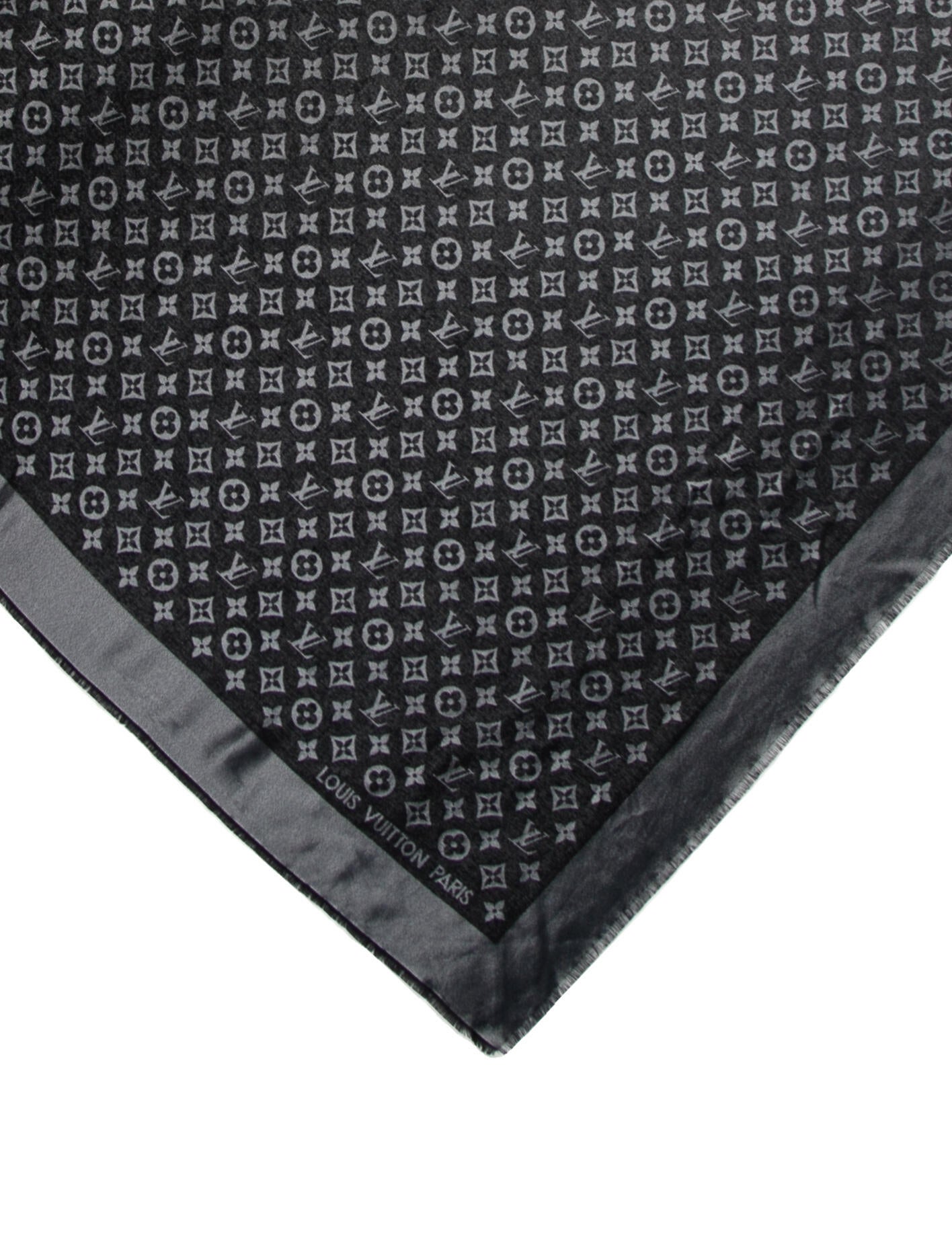 Louis Vuitton Monogram Shine Silk Scarf