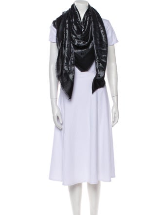 Louis Vuitton Monogram Shine Silk Scarf