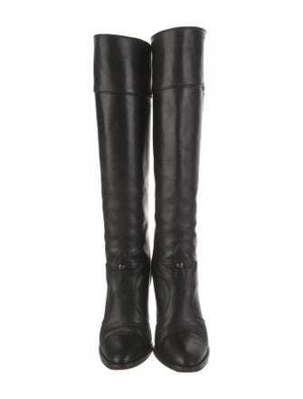 Louis Vuitton LV Monogram Leather Boots