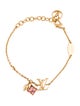 Louis Vuitton Crystal Loulougram Charm Bracelet