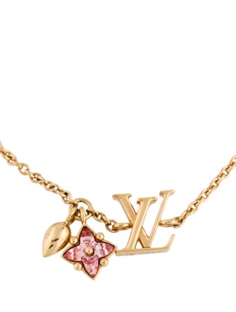 Louis Vuitton Crystal Loulougram Charm Bracelet