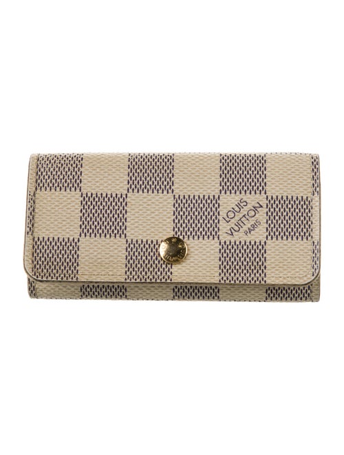 Louis Vuitton Damier Azur 4 Key Holder
