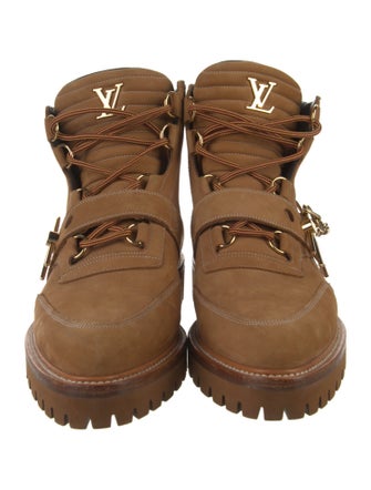 Louis Vuitton 2018 LV Monogram Combat Boots