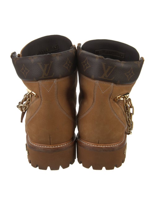 Louis Vuitton 2018 LV Monogram Combat Boots