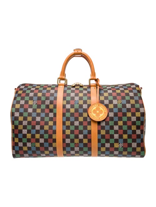 Louis Vuitton Damier Ebene Keepall Bandouliere 50 2025