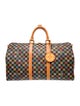 Louis Vuitton Damier Ebene Keepall Bandouliere 50 2025