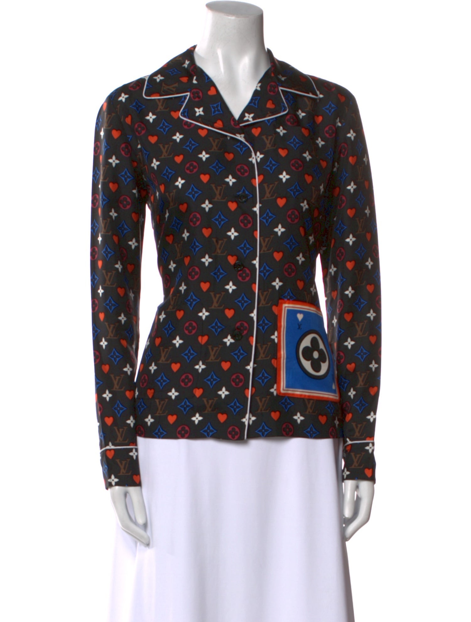 Louis Vuitton 2021 Capsule Collection Button-Up Top