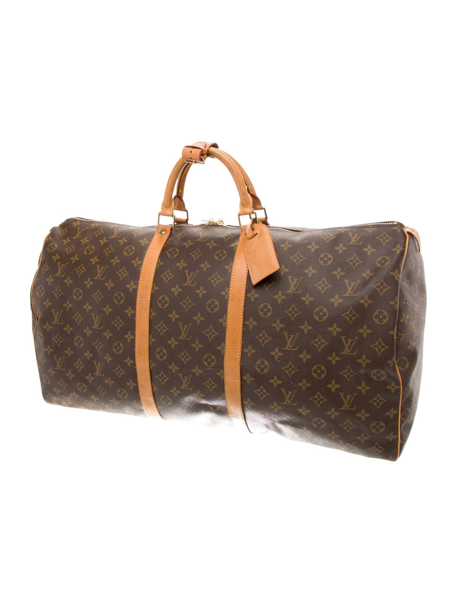 Louis Vuitton LV Monogram Keepall 60 Vintage