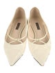 Louis Vuitton Patent Leather Bow Accents Flats