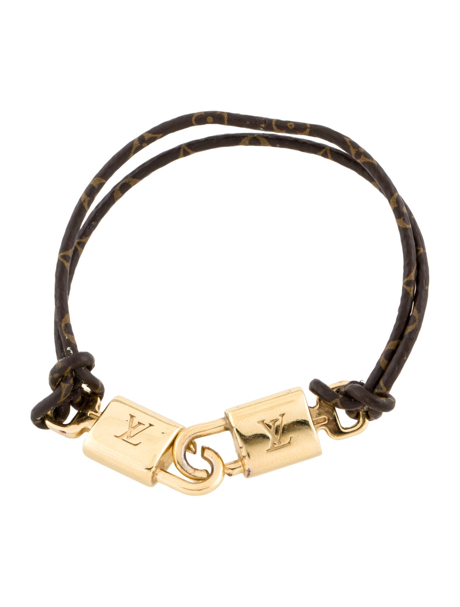 Louis Vuitton Monogram Canvas Twinlocks Bracelet