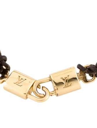 Louis Vuitton Monogram Canvas Twinlocks Bracelet