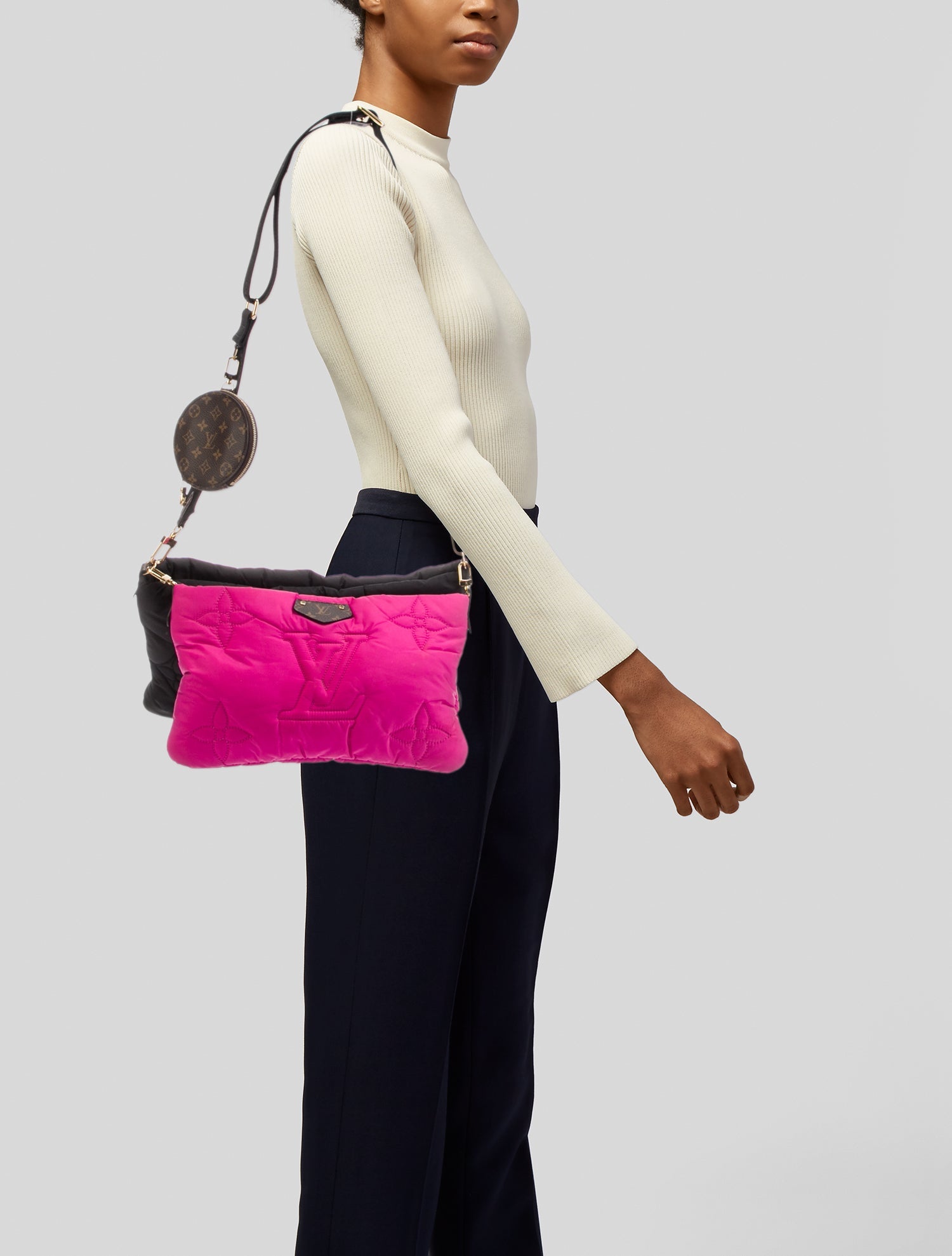 Louis Vuitton LV Monogram Pillow Multi Pochette Accessoires Maxi