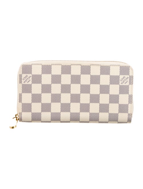 Louis Vuitton Damier Azur Pattern Coated Canvas Continental Wallet