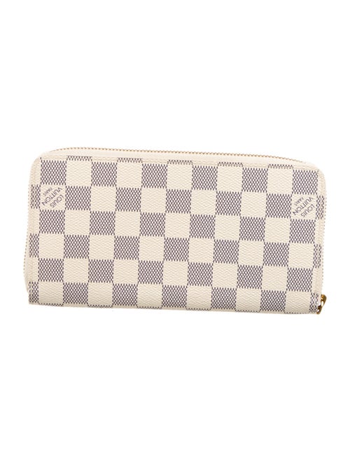 Louis Vuitton Damier Azur Pattern Coated Canvas Continental Wallet