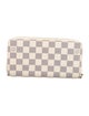 Louis Vuitton Damier Azur Pattern Coated Canvas Continental Wallet
