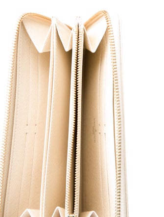 Louis Vuitton Damier Azur Pattern Coated Canvas Continental Wallet